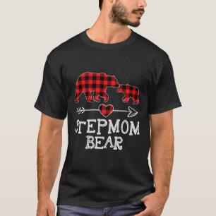 Camiseta Stepman Ursa Natal Pajama Xadrez Vermelha Buffalo