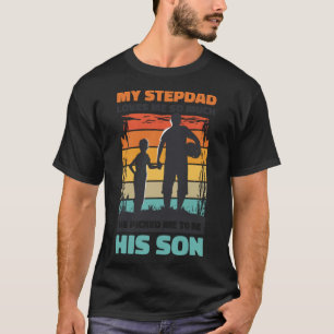 Camiseta Stepson Cote para Stepdad e Stepdaddy