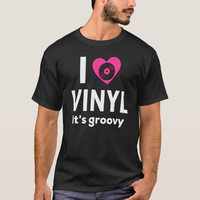 Camiseta Stereo Vinyl Record Buff Music Disc Player Audio A (Frente)