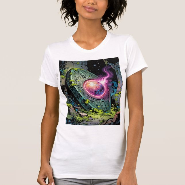 Camiseta Sternenpfad – Reise durch das Universum´1 (Frente)