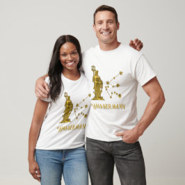 Camiseta Sternzeichen Wassermann - 
