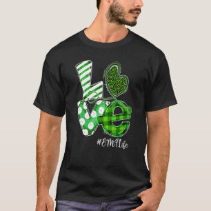 Camiseta Stethoscope Love Emt Life Enfermeira Xadrez St Pat