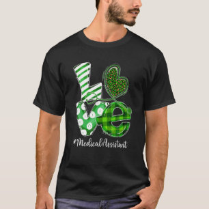 Camiseta Stethoscope Love Medical Assistant Rua Patrícia