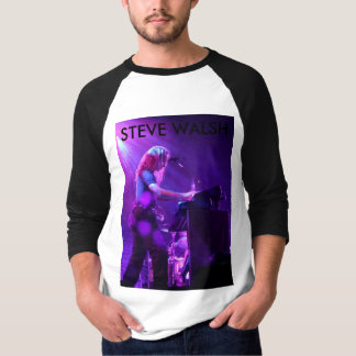 Camiseta Steve Sleeved longo no t-shirt do concerto