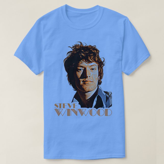 Camiseta Steve Winwood (Frente do Design)
