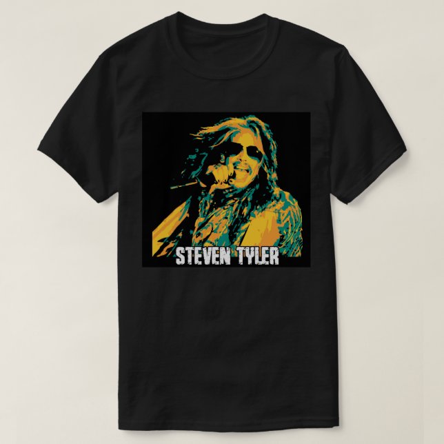 Camiseta Steven art Tyler Essential T-Shirt (Frente do Design)