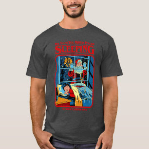 Camiseta Steven Rhodes Papai Noel Vê Você Retro Humor Negro