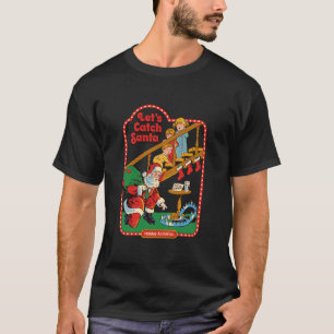 Camiseta Steven Rhodes Vamos Pegar Papai Noel Natal Diverti
