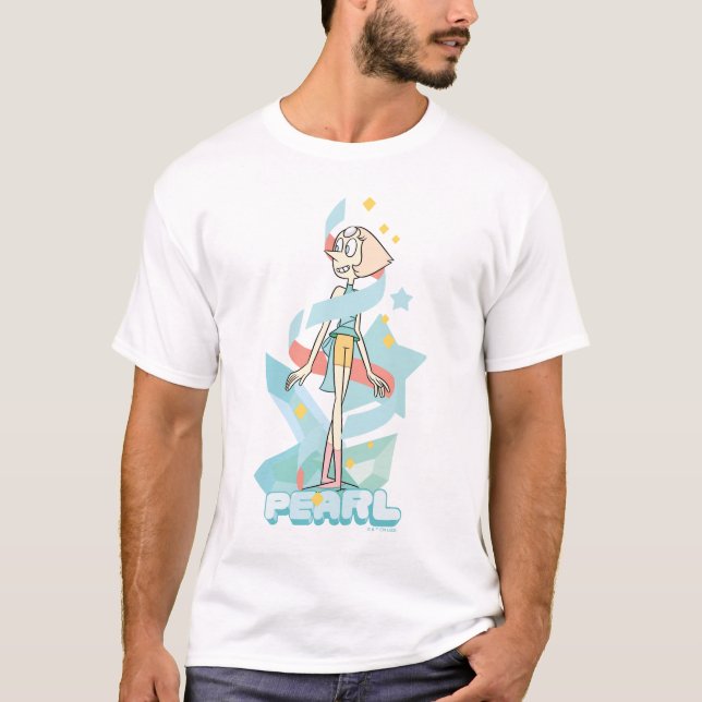 Camiseta Steven Universe | Gráfico de Caráter Pérola (Frente)