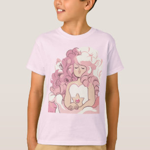 Camiseta Steven Universe   Ilustração de Rosa Quartz
