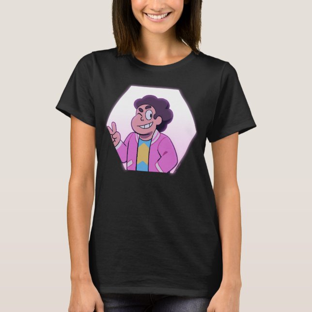 Camiseta Steven Universe | Retrato de diamante rosa (Frente)