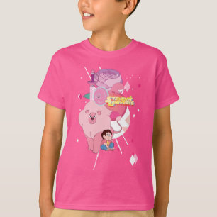 Camiseta Steven Universe   Rosa Quartz Legado
