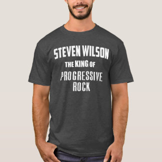Camiseta Steven Wilson Rei do rock progressivo vintage