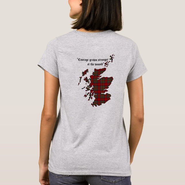 Camiseta Stewart Clan Women (Verso)