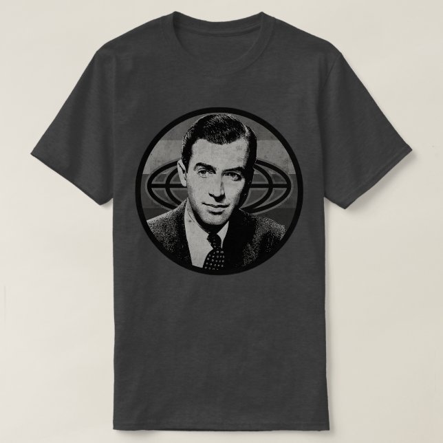 Camiseta Stewart Clássico BW (Frente do Design)