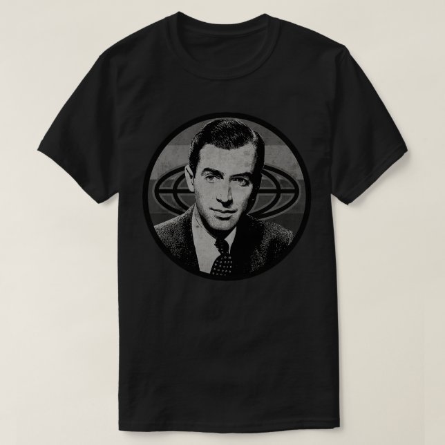 Camiseta Stewart Clássico BW (Frente do Design)