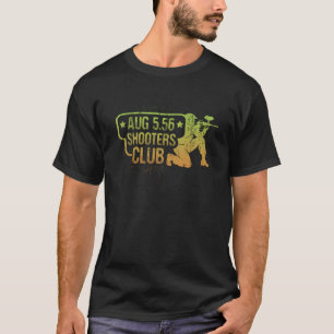 Camiseta Steyr AUG Bullpup Rifle Tee: Atirador Austríaco 5,