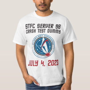 Camiseta STFC Server 98 Crash Test T-shirt masculina