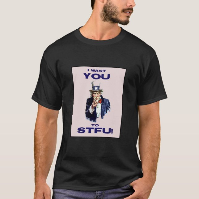 CAMISETA STFU! (Frente)