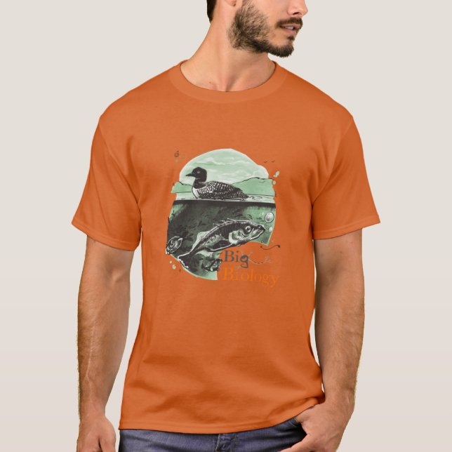 Camiseta Stickleback to the future experimental evolution i (Frente)