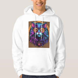 Camiseta Sticky Kitty–Logotipo de Grafite Cursivo 