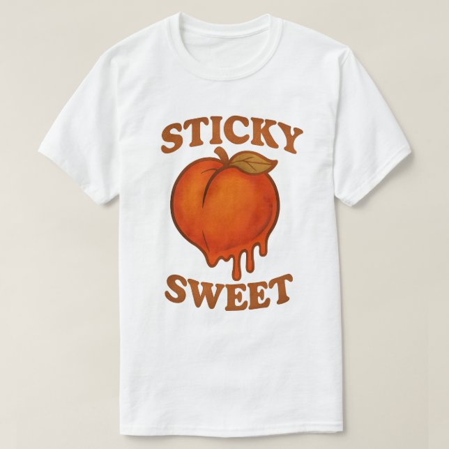 Camiseta Sticky Sweet (Frente do Design)
