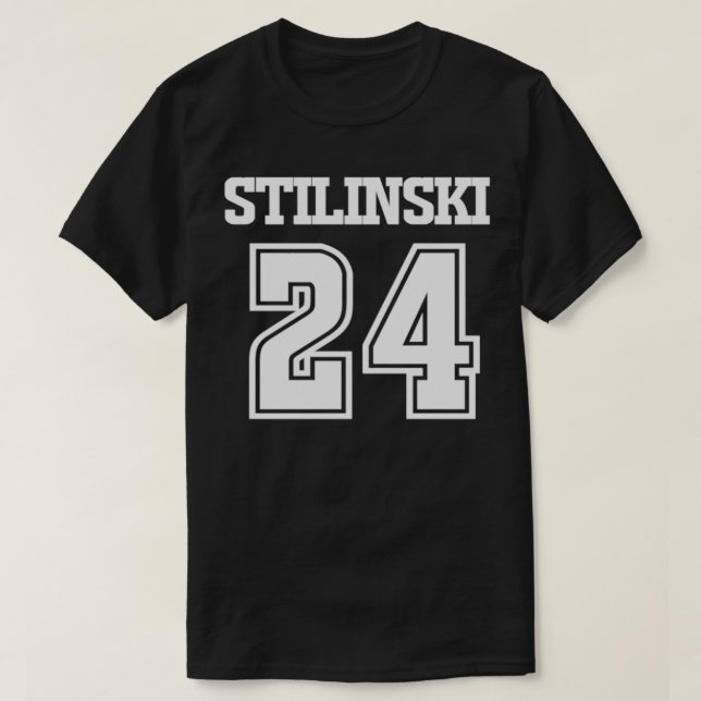 Camiseta Stiles Stilinski Lacrosse Jersey 1344 (Frente do Design)