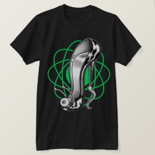 Camiseta Stilettoid™/Green Atom
