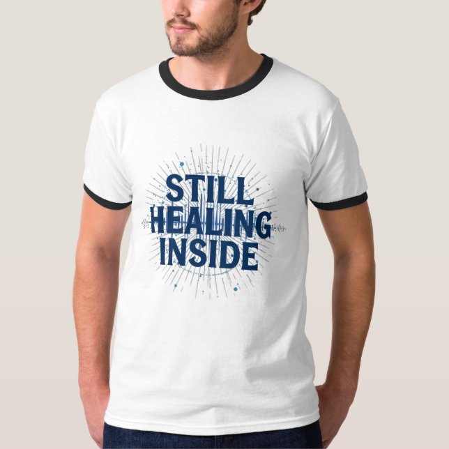 Camiseta Still Healing Inside – Brain Injury Awareness (Frente)