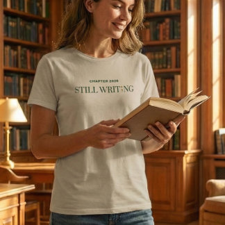 Camiseta Still Writing Semicolon Suicide Prevention Beige