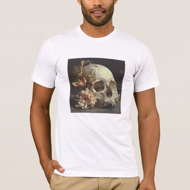 Camiseta Stillness Earned – Gothic Fine Art (Frente)
