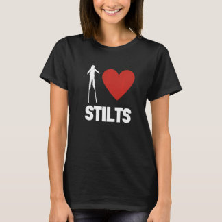 Camiseta Stilt Carnival Walt No Dia Stiltwalker Scho