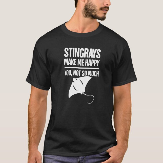 Camiseta Sting Ray Ocean Creature Skate Stingray (Frente)