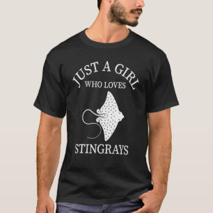 Camiseta Stingray Apenas Uma Garota Que Ama Stingr
