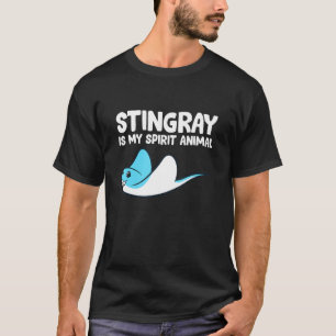 Camiseta Stingray É Meu Animal Espírito Que Eu Adoro Stingr
