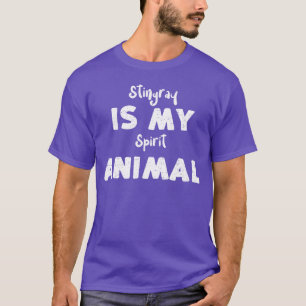 Camiseta Stingray É Meu Animal Espiritual família