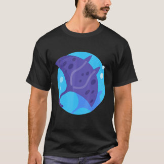 Camiseta Stingray Manta Ray Retro Vintage Ocean Water Anima