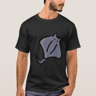 Camiseta Stingray Manta Ray Retro Vintage Ocean Water Anima