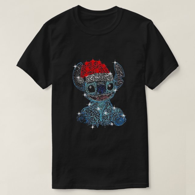 Camiseta Stitch Christmas (Frente do Design)
