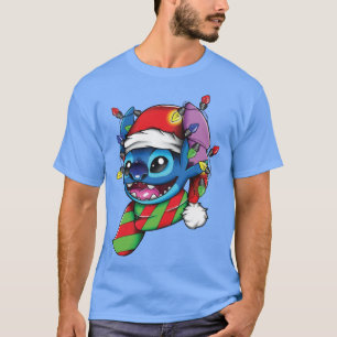 Camiseta Stitch de Natal