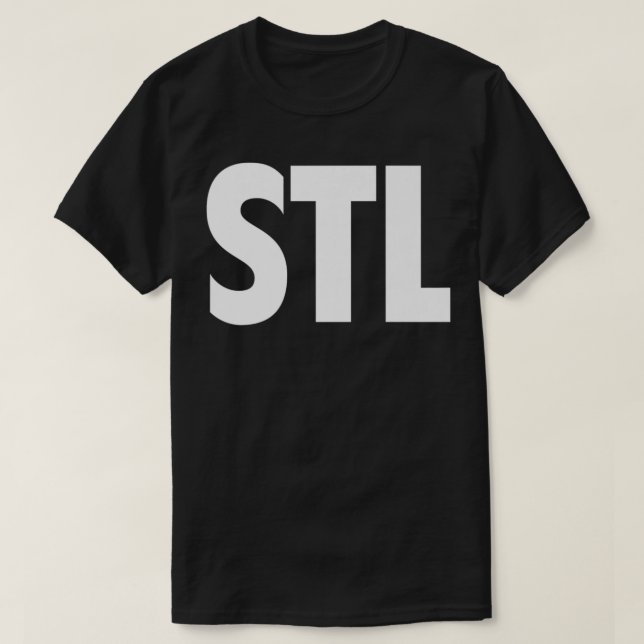 Camiseta STL, Ruas (Frente do Design)