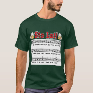Camiseta Sto Lat! Música Com Cerveja Mugs
