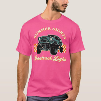 Camiseta Stock Car Racing America Hot Summer Nights Racetra