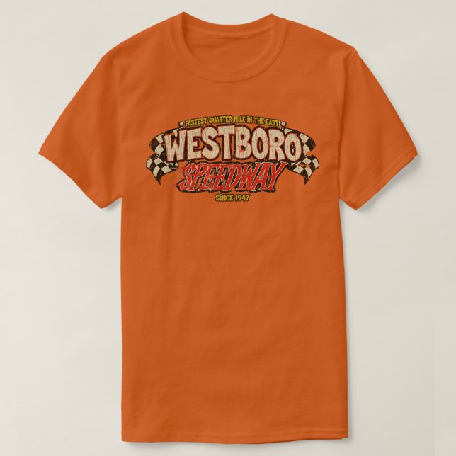 Camiseta Stock Car Racing Westboro Speedway 1947  (Frente do Design)