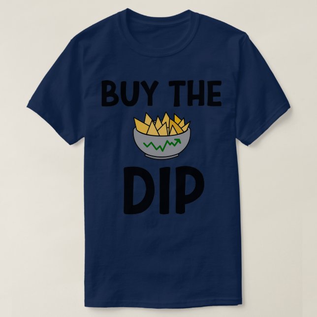 Camiseta Stocks buy the dip (Frente do Design)