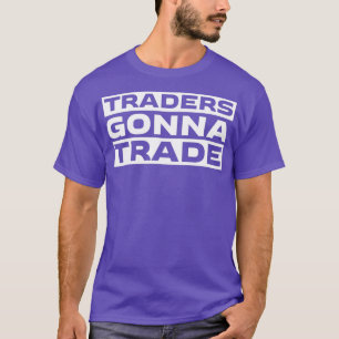 Camiseta Stocks financeiros bitmoney comerciante engraçado