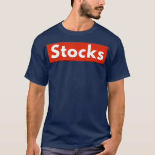 Camiseta Stocks Red Bar Stock Day Trader Forex Investor