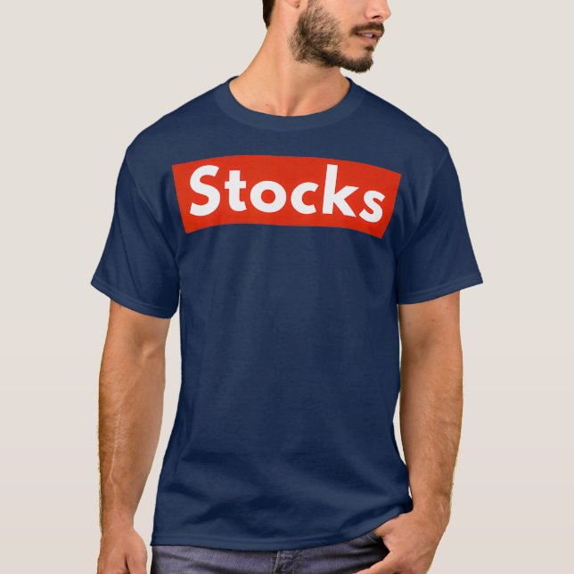 Camiseta Stocks Red Bar Stock Day Trader Forex Investor (Frente)