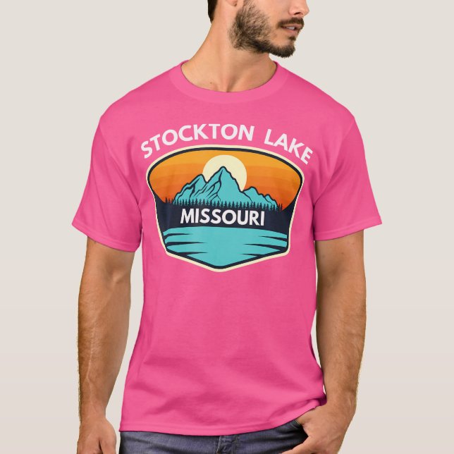 Camiseta Stockton Lake Missouri Trip Family Summer Fisherie (Frente)