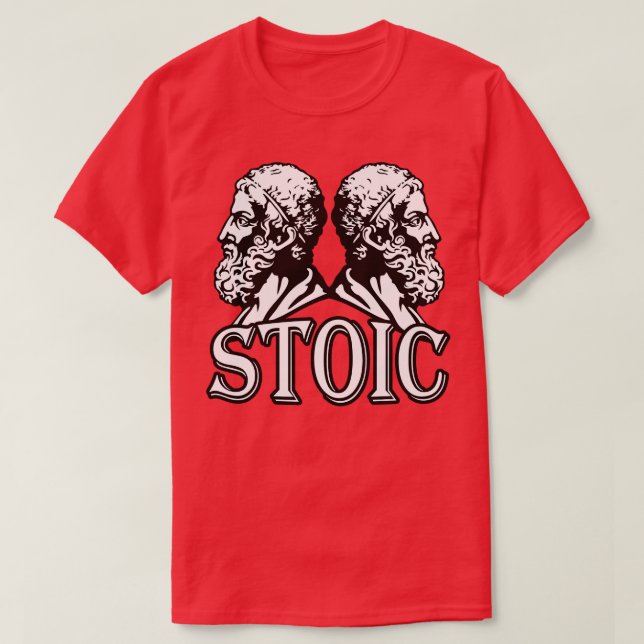 Camiseta Stoic Philosopher (Frente do Design)